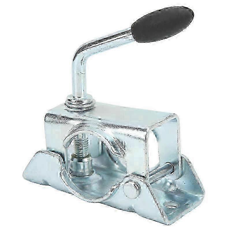 Jockey Wheel Prop Stand Rustproof Practical Clamp Split Fixing Bracket for Trailer for RV