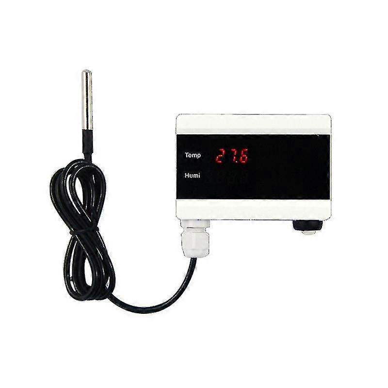 Tuya Wifi Temperature Sensor Thermometer Detector Smart Life App Alert Home Thermostat Control Alar-@