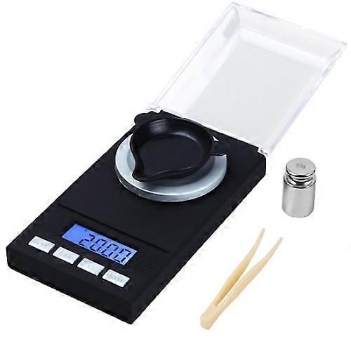 Precision scale, Black, 50g x 0.001g