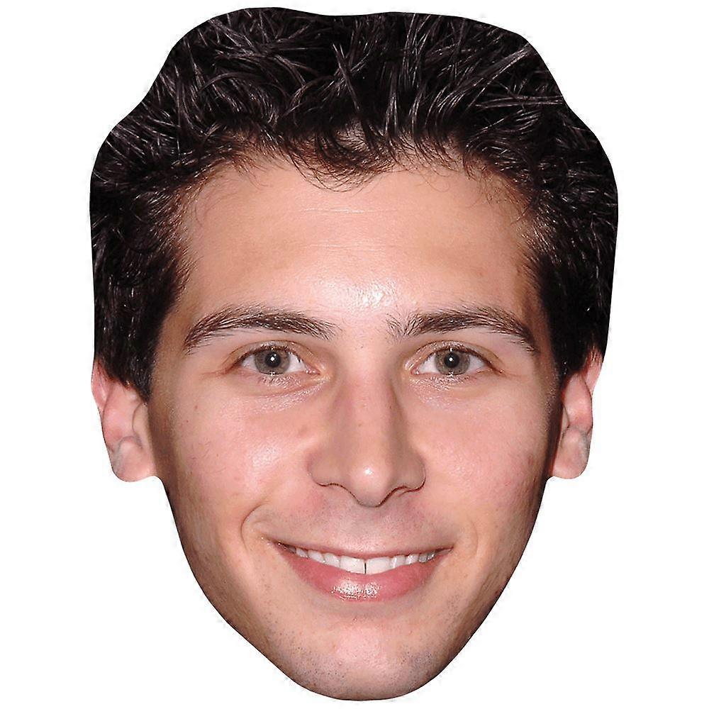 Justin Berfield (Young) Celebrity Mask, Flat Card Face