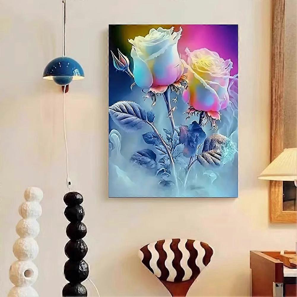 D iamond Art Landscape fantasy flower stickers Kits For Adults