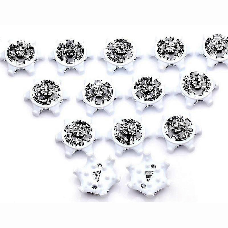 Golf Shoe Spikes 10-Pack Soft Fast Twist Replacement Pins for Golf Shoes