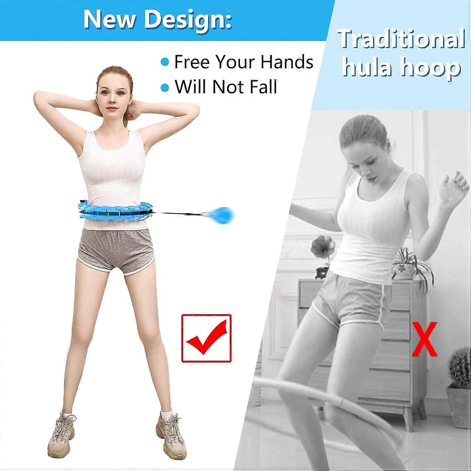 Adult Weighted Hula Hoop, Adjustable Size