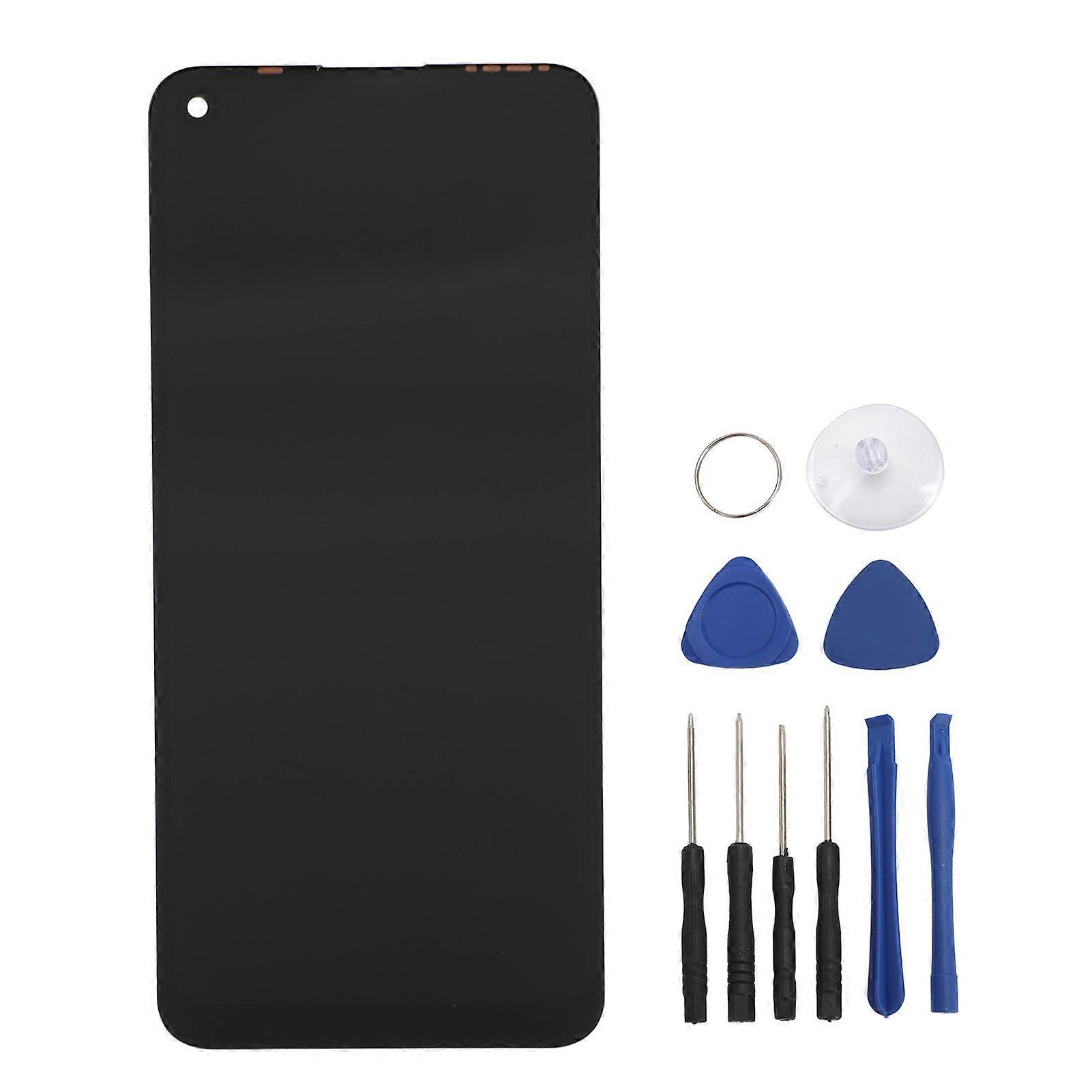 Replacement for Tecno Spark 7 Pro KF8 Phone TFT Display Touch Screen Digitizer Assembly with Repair Tools