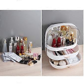 Rangement Maquillage, étanche à l'eau et à la poussière rangement coiffeuse organisateur maquillage avec 3 tiroirs convient pour le meuble de bain | Leroy Merlin