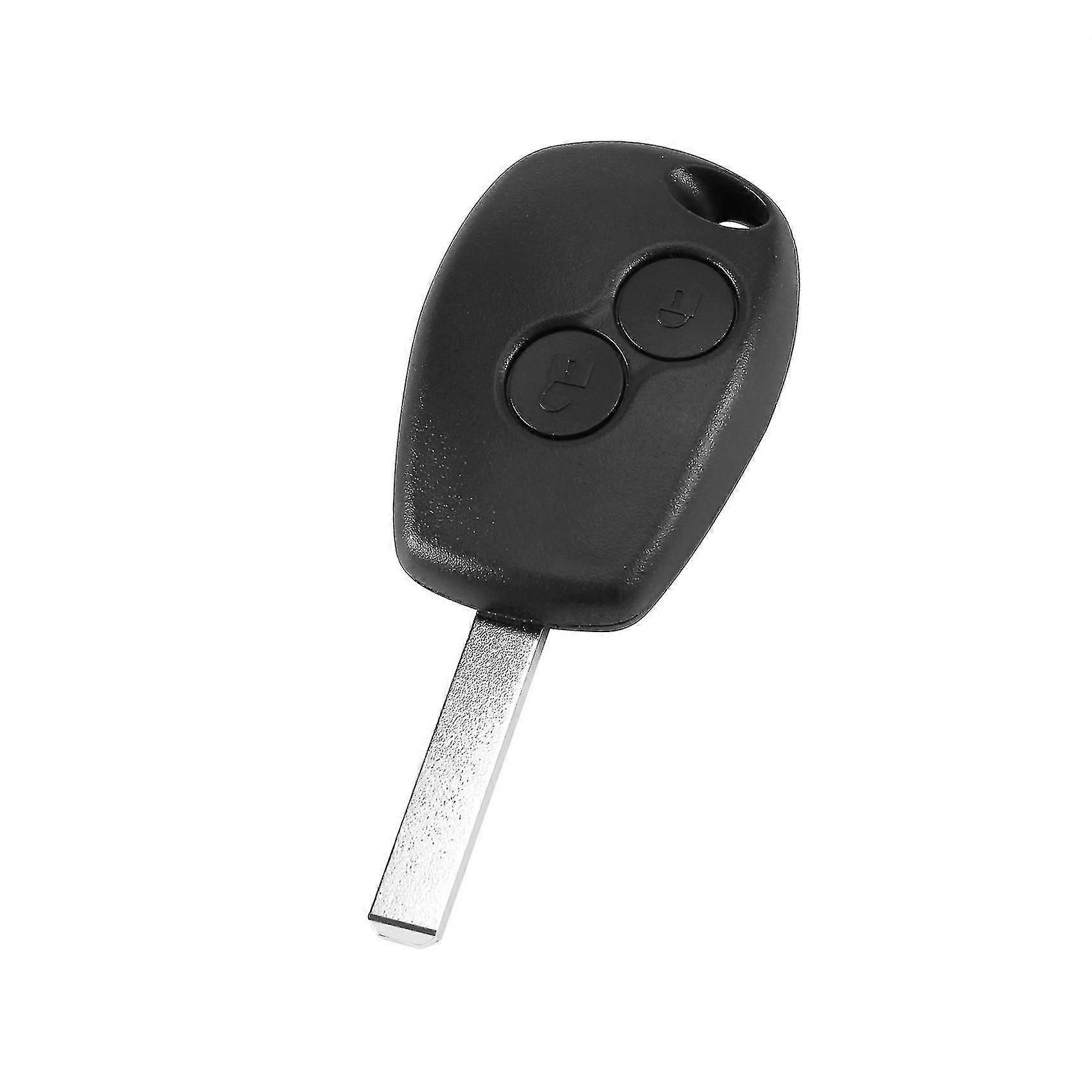 2 Button Remote Key Shell Case For Plip Twingo 3 Black
