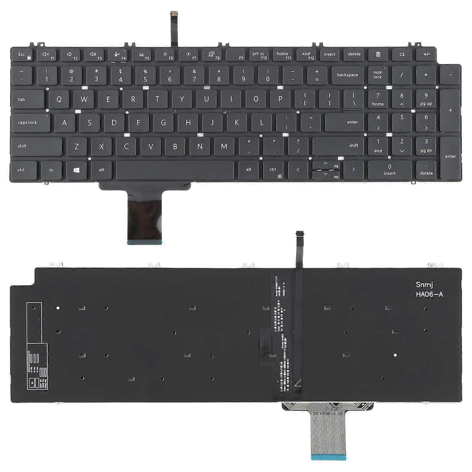 US Version Laptop Keyboard for Dell Precision 7550 7750 7560 7760