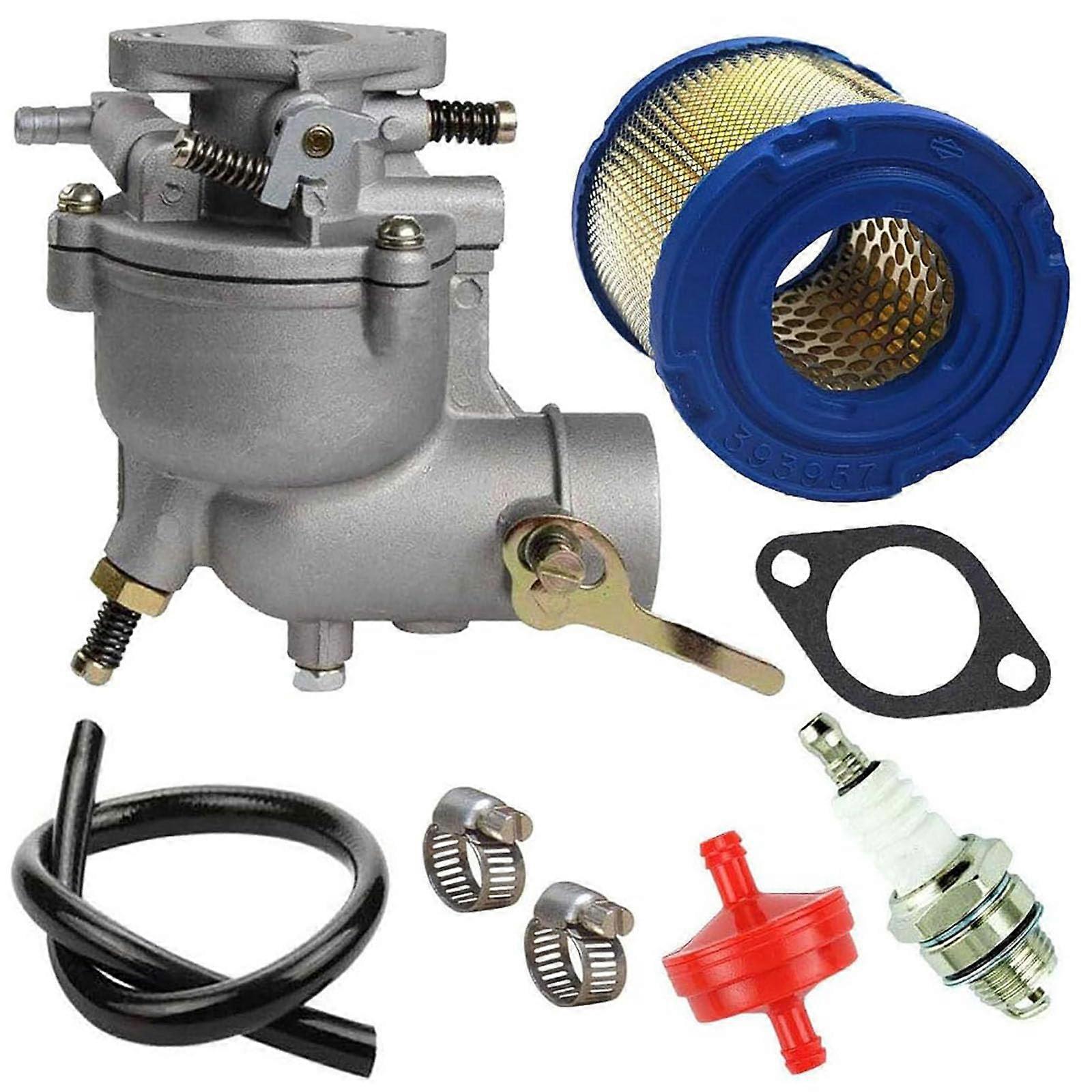 390323 Carburetor for Briggs & Stratton 7HP 8HP 9HP Horizontal Engines 398170 194412 190432 190402 with 393957S Air Filter