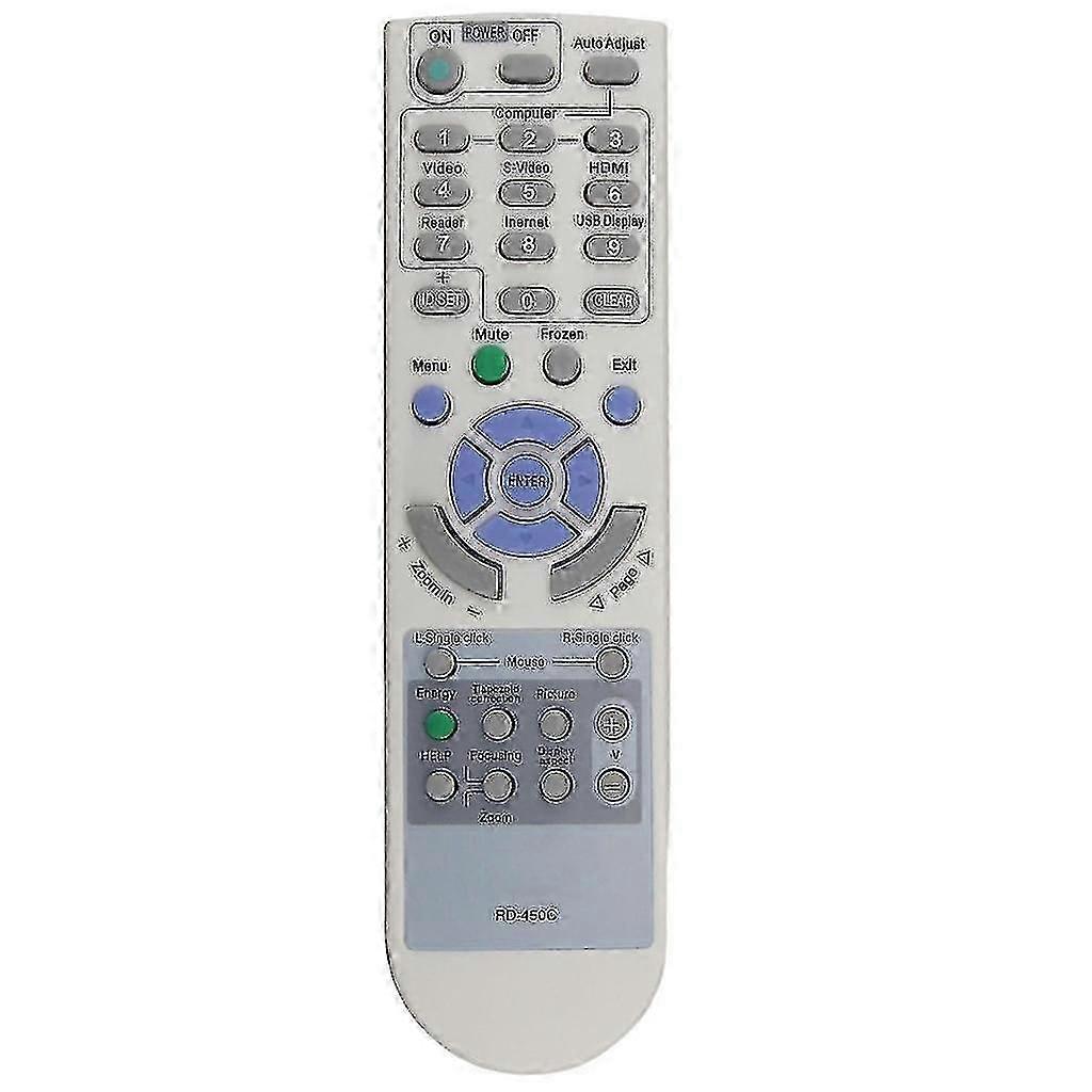 Replacement Remote Control For Np-v260+ Controller Replaced Remote Long Control Distance Nec Projector Rd-450c Rd-448e
