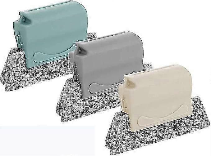 3pcs Groove Magic Window Cleaning Brushes Creative