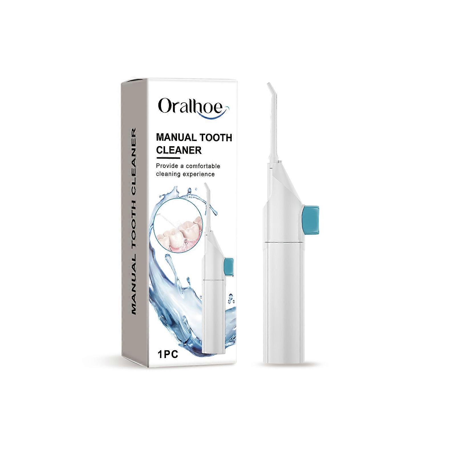 Oralhoe 手动冲牙器 水牙线温和清洁牙齿去异味日常护理口部卫生