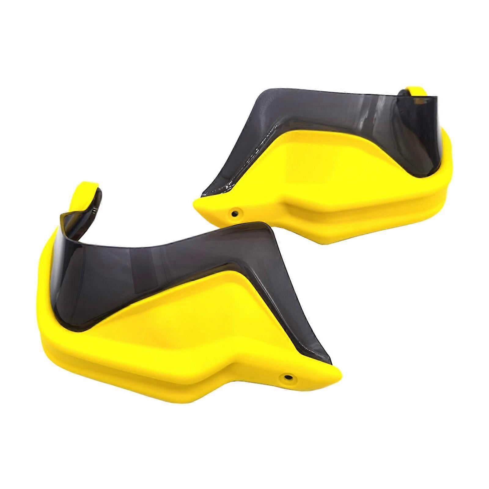 Motorcycle Hand Guard Hand Shield Protector Blue Transparent