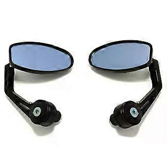 2 stuks CNC-motorfiets stuureindspiegels zwart voor Triumph Speed ​​Triple Speed/Street Triple stuureindspiegels