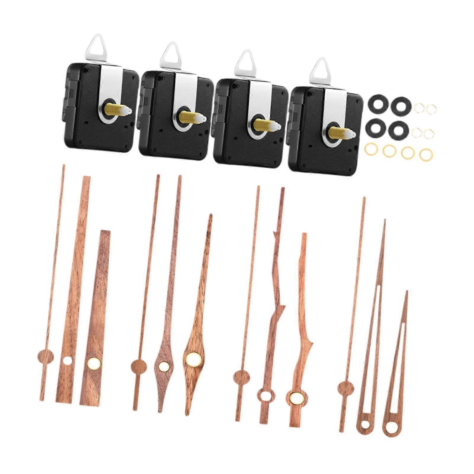 Wall Clock Movement Clock Mechanism Set Mechanism Non Ticking Direct Replace