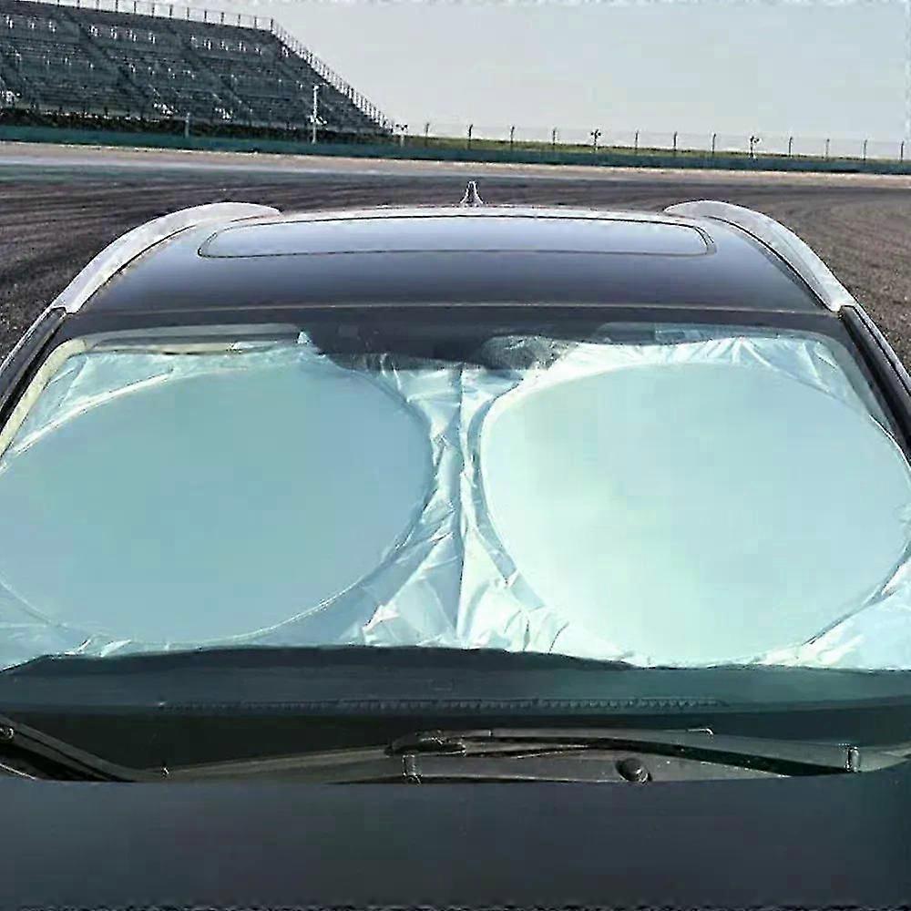 Car Windshield Sun Shade Front Window Sunshade Protector For Uv Rays Sun Heat