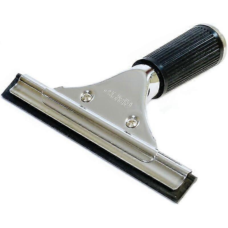 Stainless Steel Window Squeegee with Replaceable Blade - Glass Cleaning Tool
