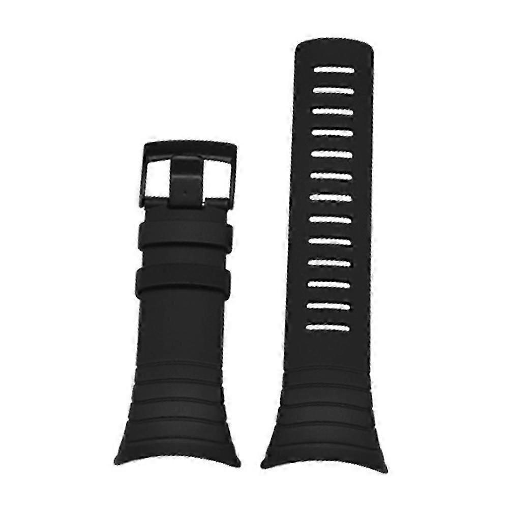 Adjustable silicone replacement watch band wrist strap for suunto core series p