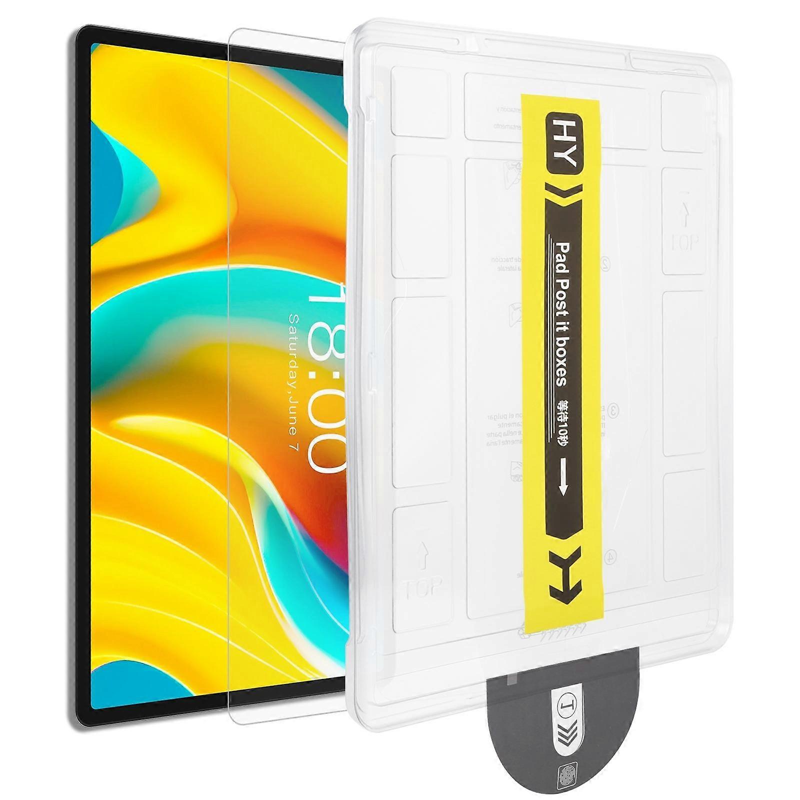 Teclast T50 Max / T50 HD / T50 Plus用のダストフリーイージーインストールHD強化ガラスフィルム