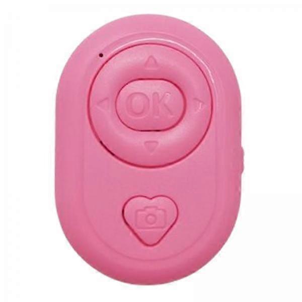 5xWireless Camera Remote Control Selfie Taking Photos for Video Likes Pink