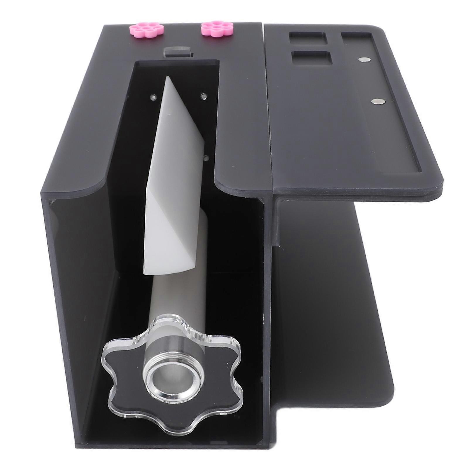 Eyelash Flowering Machine Acrylic Eyelash Separator Eyelash Extension Splitting Machine with Extensions Board Black 