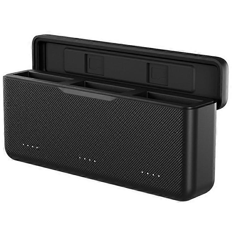 TELESIN S0-BCG-02-TDJ DJI Fast Charging Box For Osmo Action 5 Pro / Action 4 / Action 3 , Battery Charging Case with TF Card Stora
