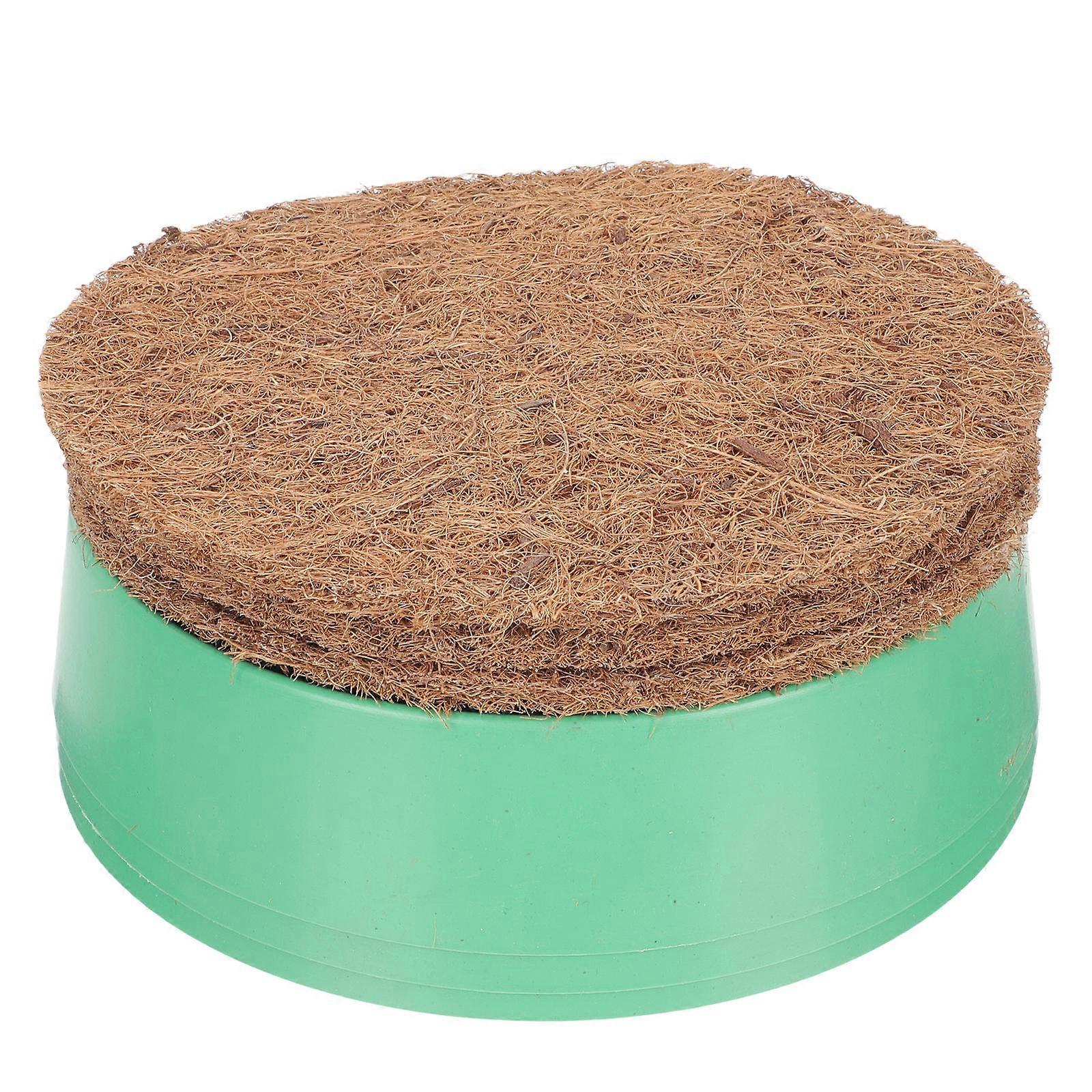 3 Sets Plastic Pigeon Nests with Breathable Mat, Comfortable Household Breeding Nest for Pigeons, Ideal for Relaxation and Egg Laying