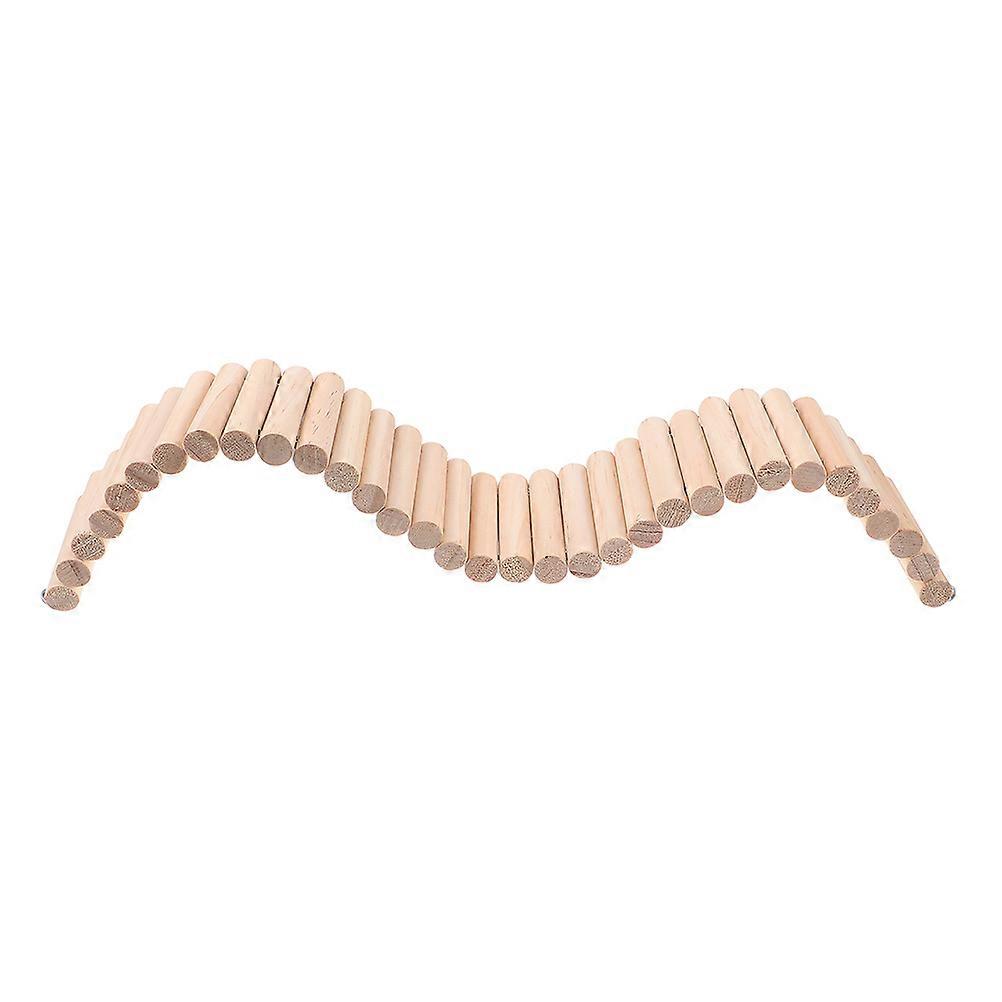 Hamster Accessories, Multi-functional Wooden Bridge for Cage Use