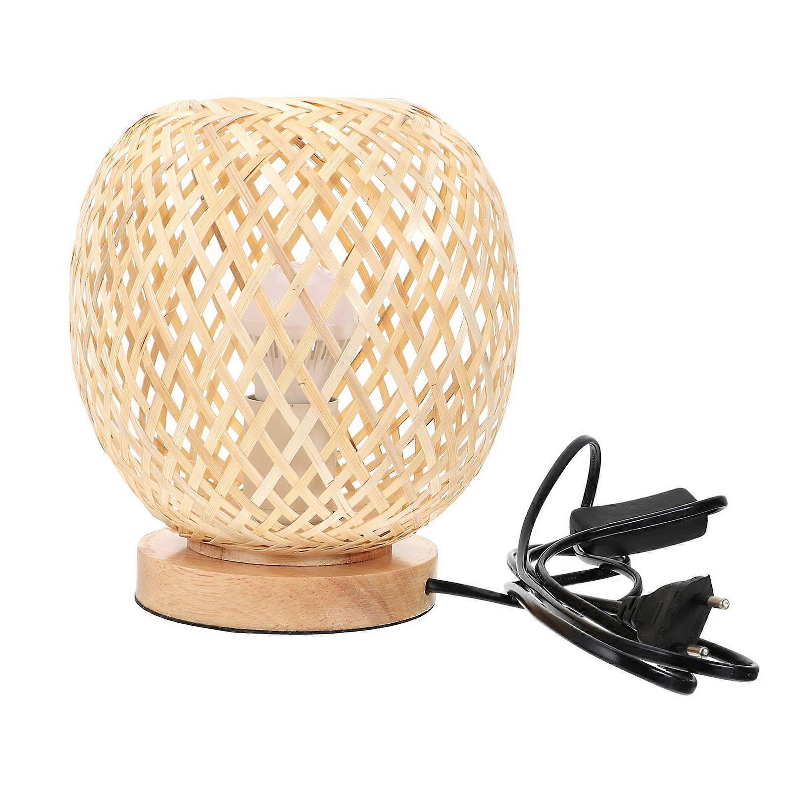 Bamboo Lamp, Rustic Style for Decor