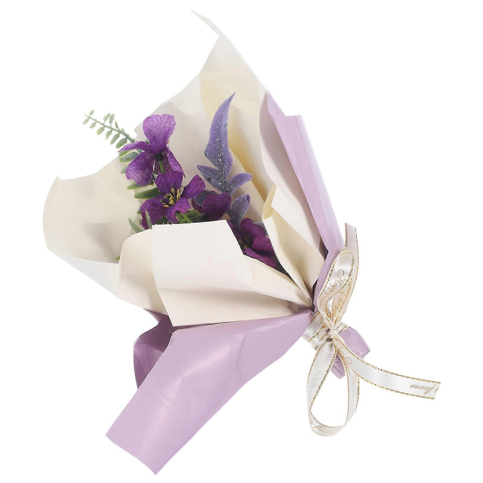 Decorative Flowers Artificial Flower Decor Plastic Material Natural Look 22.00X13.00X13.00CM 1Pack