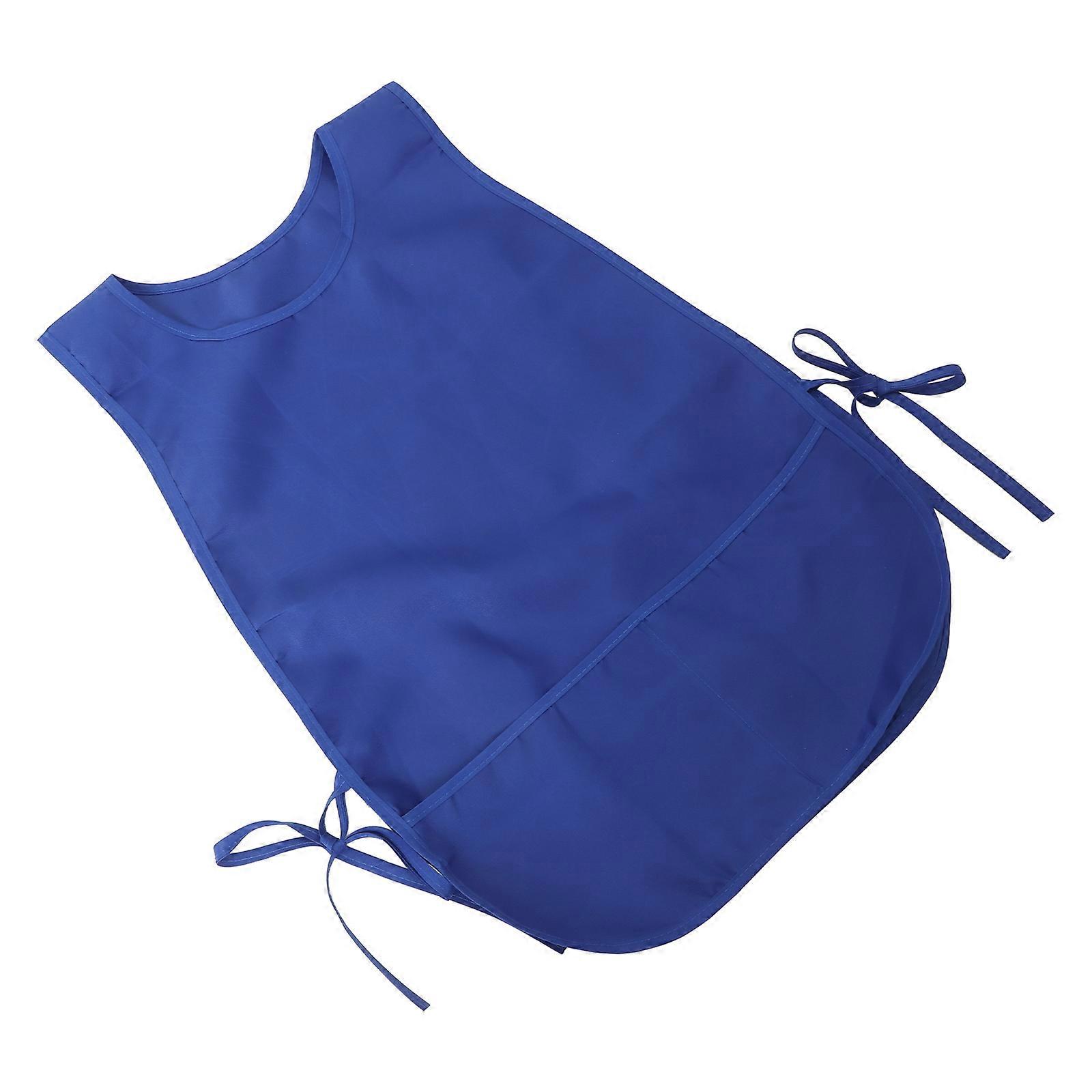 Unisex Adjustable Waterproof Apron For BBQ Coffee Protective Kitchen Use Black 1Pcs