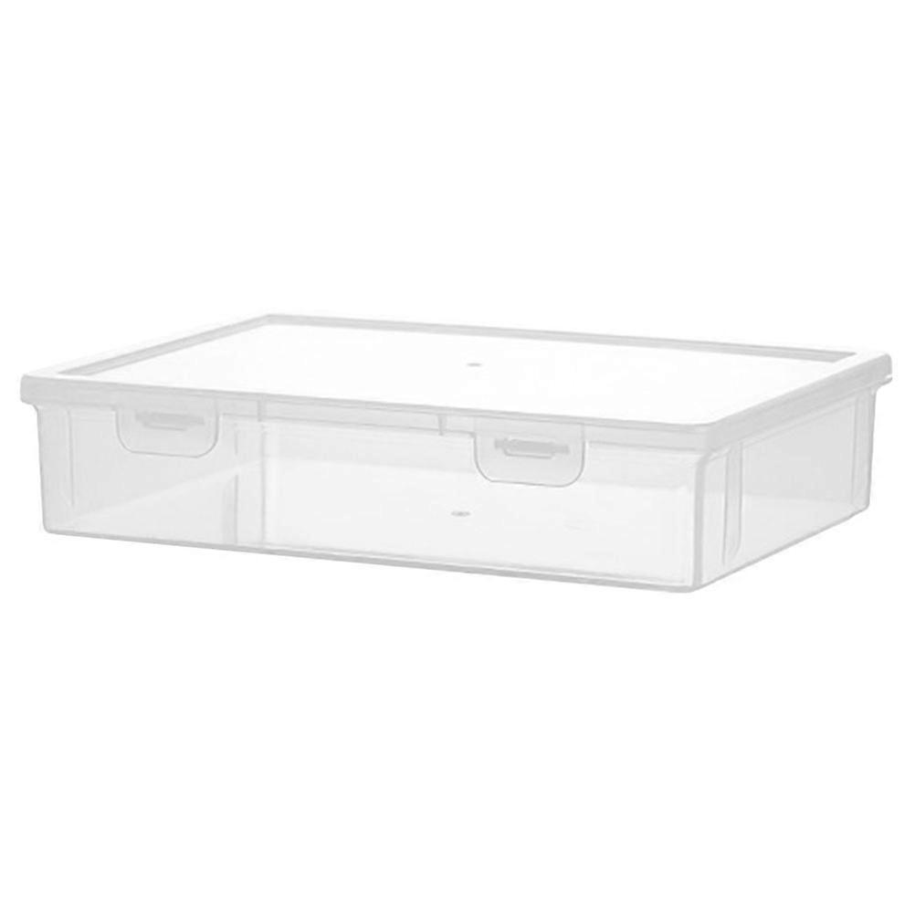 Transparent Multi Function File Case for Office & Home Use – Large Capacity Household Organizer & Desk Storage Box for Daily Files