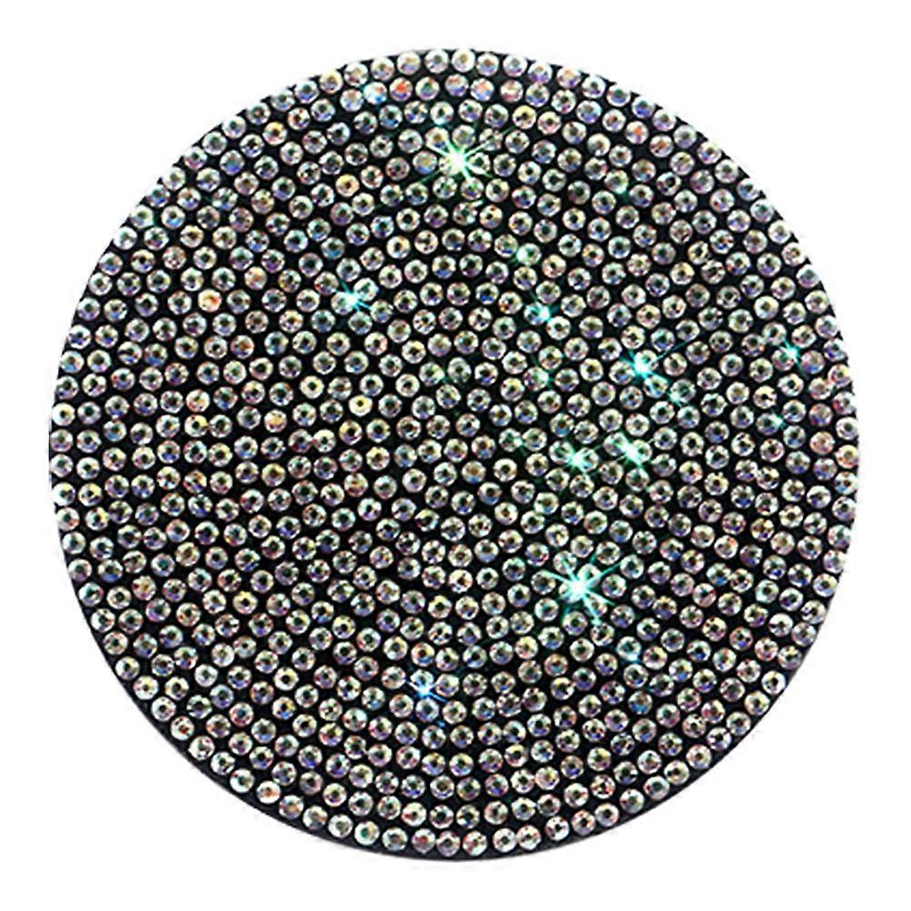 Car Coasters Anti-Skid Cup Holder Mats For Car Use Round Multi 7X7cm High Temperature Resistance 1Pack