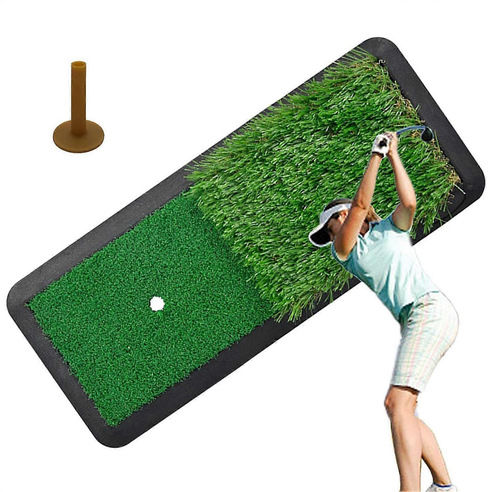 Golf Putting Mats 20x49cm Training Equipment Artificial Grass Training Mat Indoor Outdoor