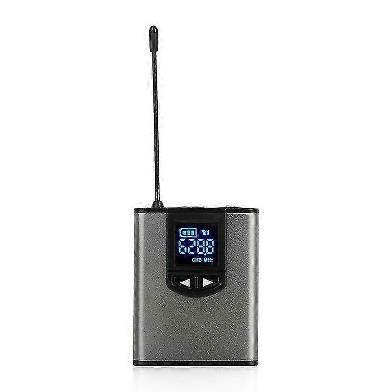 Drahtloses Mikrofonsystem Revers Lavalier Mikrofon Headset Sender Empfänger Mikrofon System Teaching Speech Interview Vlog Live Recording für iPhone Android