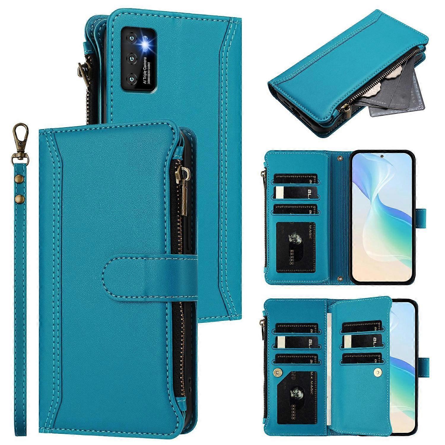 Kartensteckplätze PU Case für Cubot P50