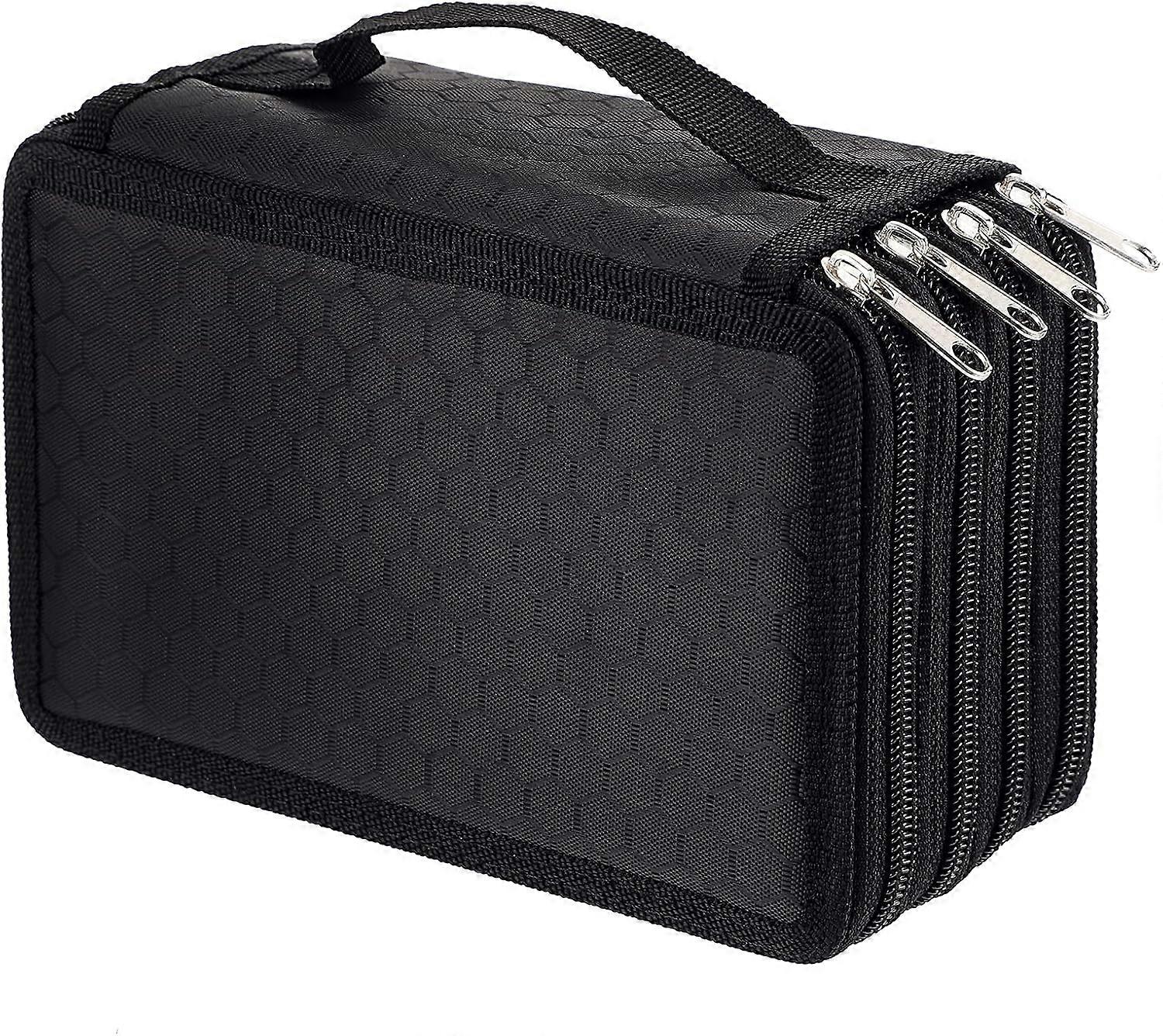 72 Insertable Portable Large Capacity Multi-layer Pens Case Holder Bag Colored Pencils Organizer for School Office