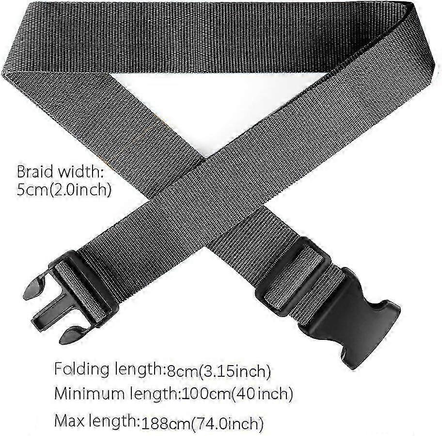 2025 Latest Model  2Pcs Luggage Suitcase Straps,Upgraded Widened