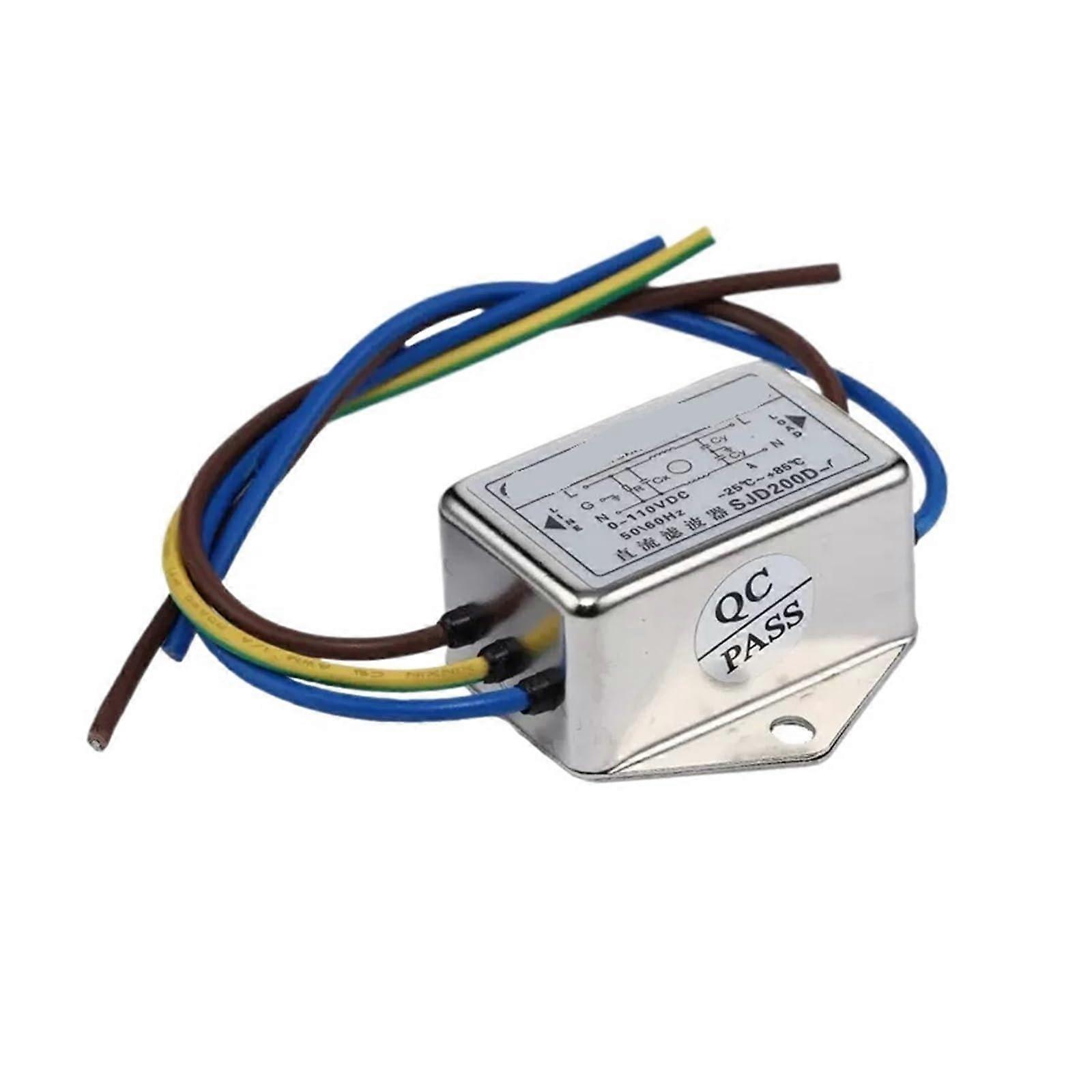 DC 12V 24V SinglePhase AC 220V Integrated Power Filter PLC Switching Power Supply SJD2006A (DCSJD200D1A)