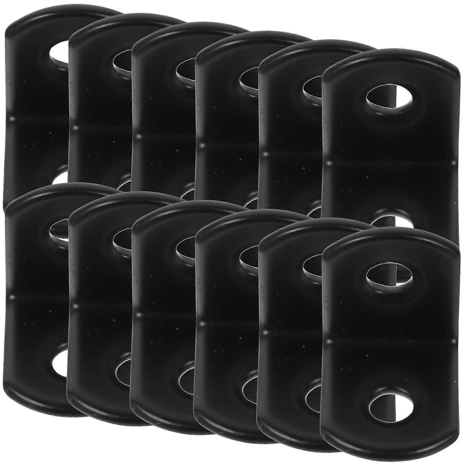 L-Shaped Flat Brackets Shelf Bracket Use 50Pcs