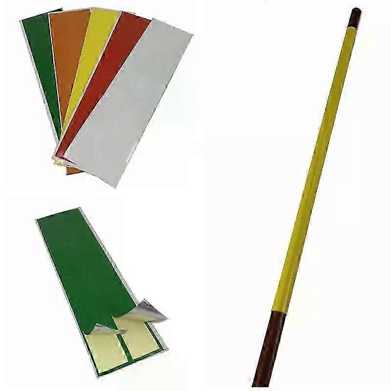 12pcs Archery Arrow Paper Sticker Paster Wraps Fit For Carbon Arrow Shaft Colorful Stickers DIY Arrow Hunting Accessory