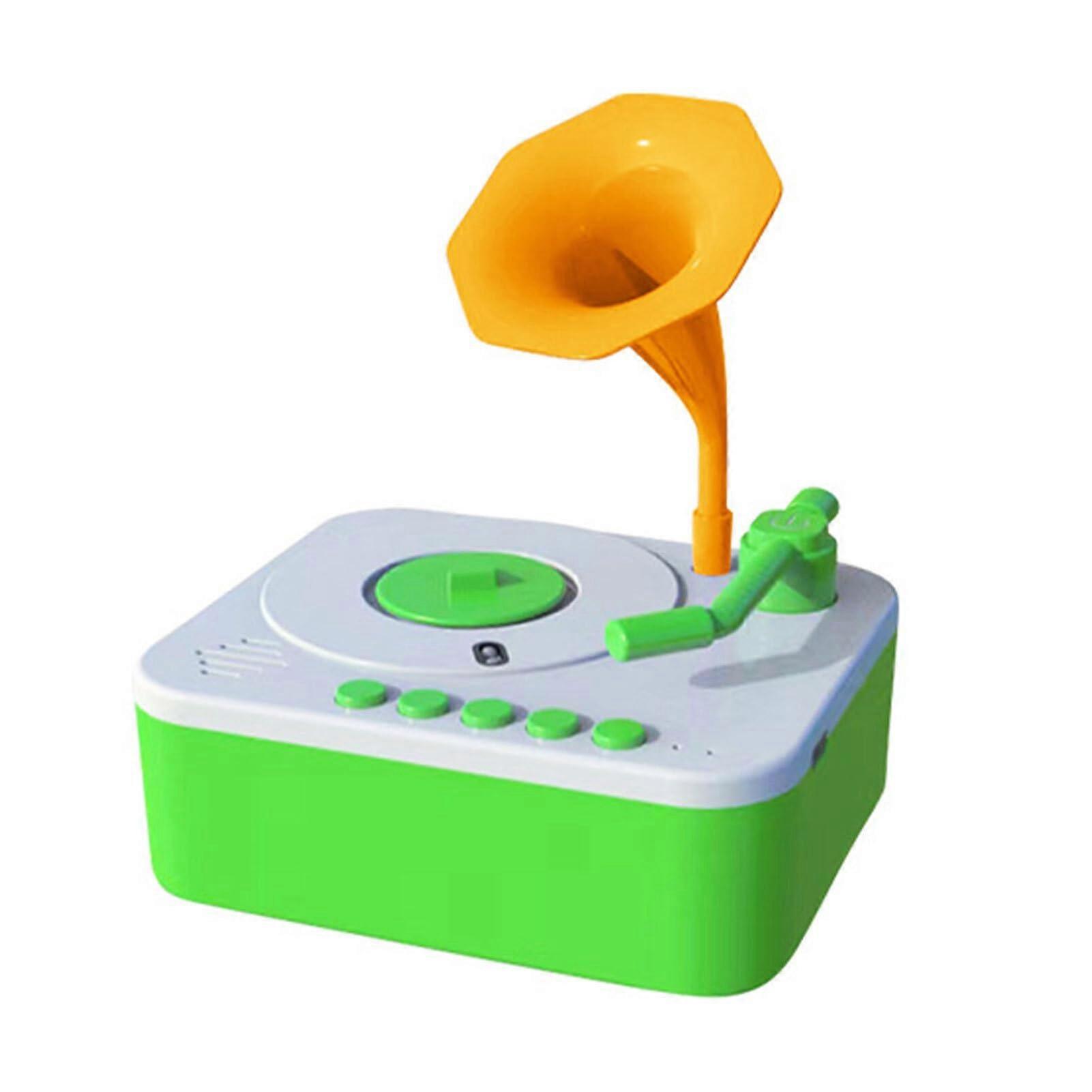 Learning Vocabulary for Children Storytelling Machine with Large Card Collection ABS Gramophone Classical Music Toy