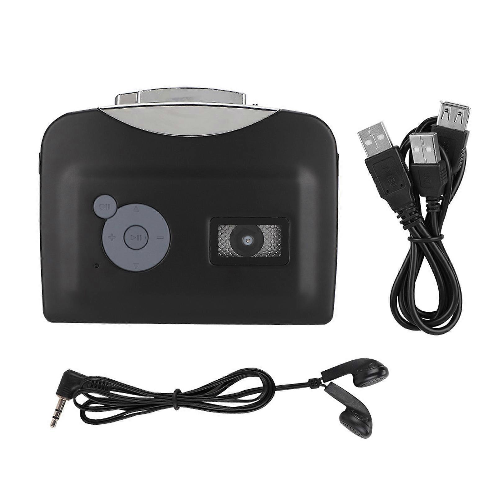 USB Cassette Signal Converter Tape to MP3 Recordings Music Converter Cassette Player
