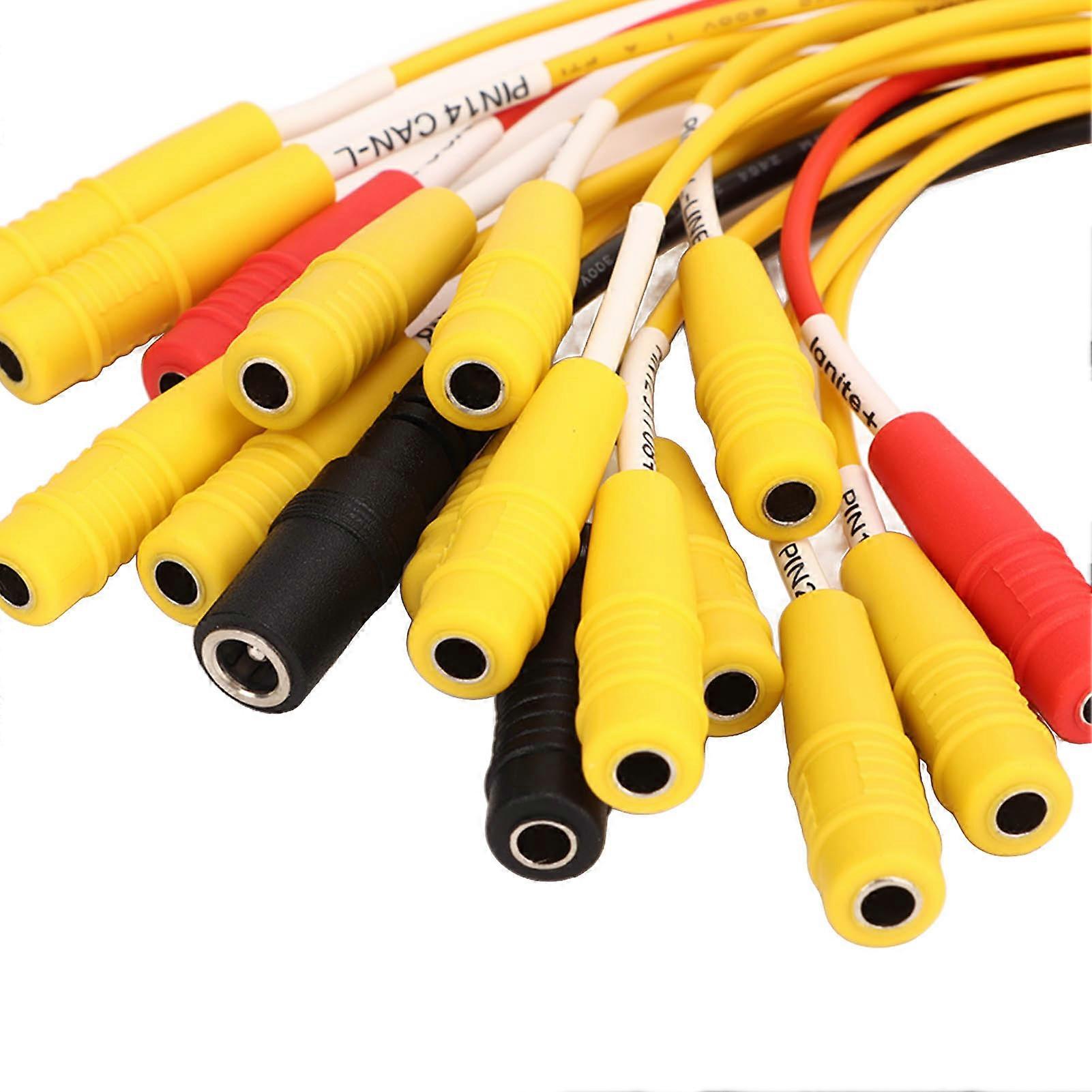 Truck Diagnostic 9pin Adapter Standard OBDII Interface Fault Code Reading for AutoLink ML529HD Enhanced Scan Tool