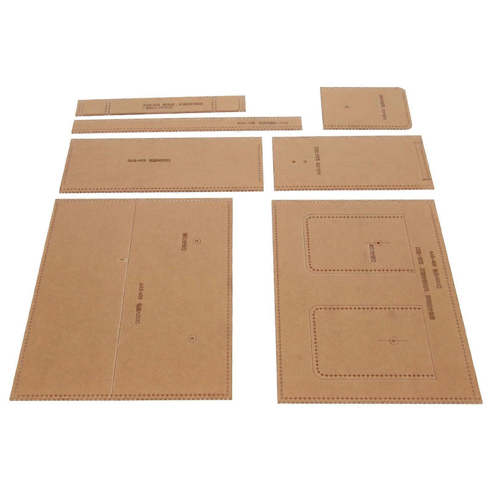 2025 Latest Model  7pcs Shoulder Bag Acrylic Template Professional Precise