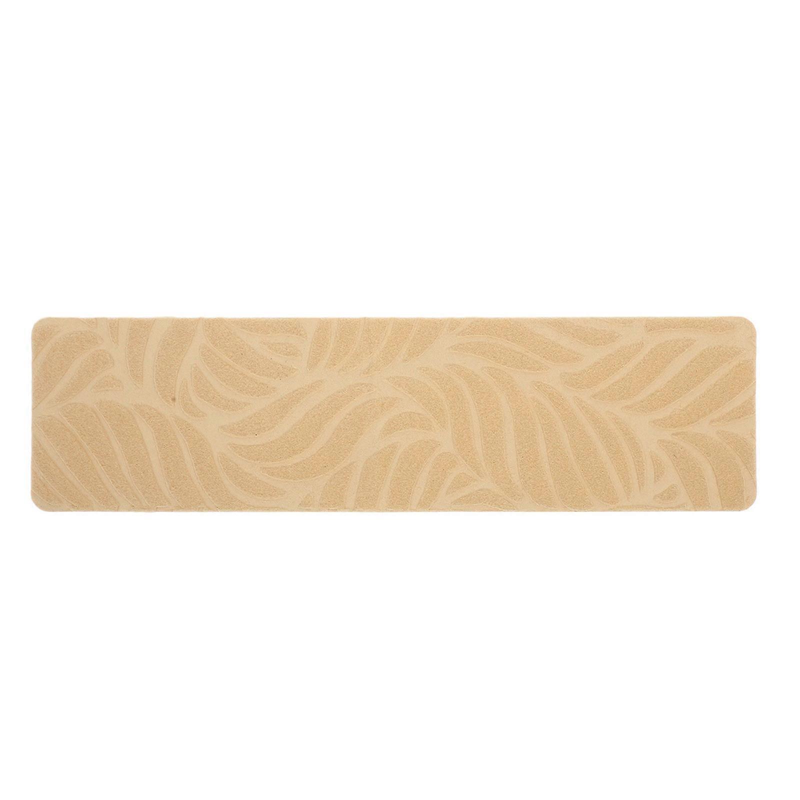 Non Slip Self Adhesive Stair Treads for Wooden Steps – Reusable Flocked Carpet Mats for Safety and Comfort