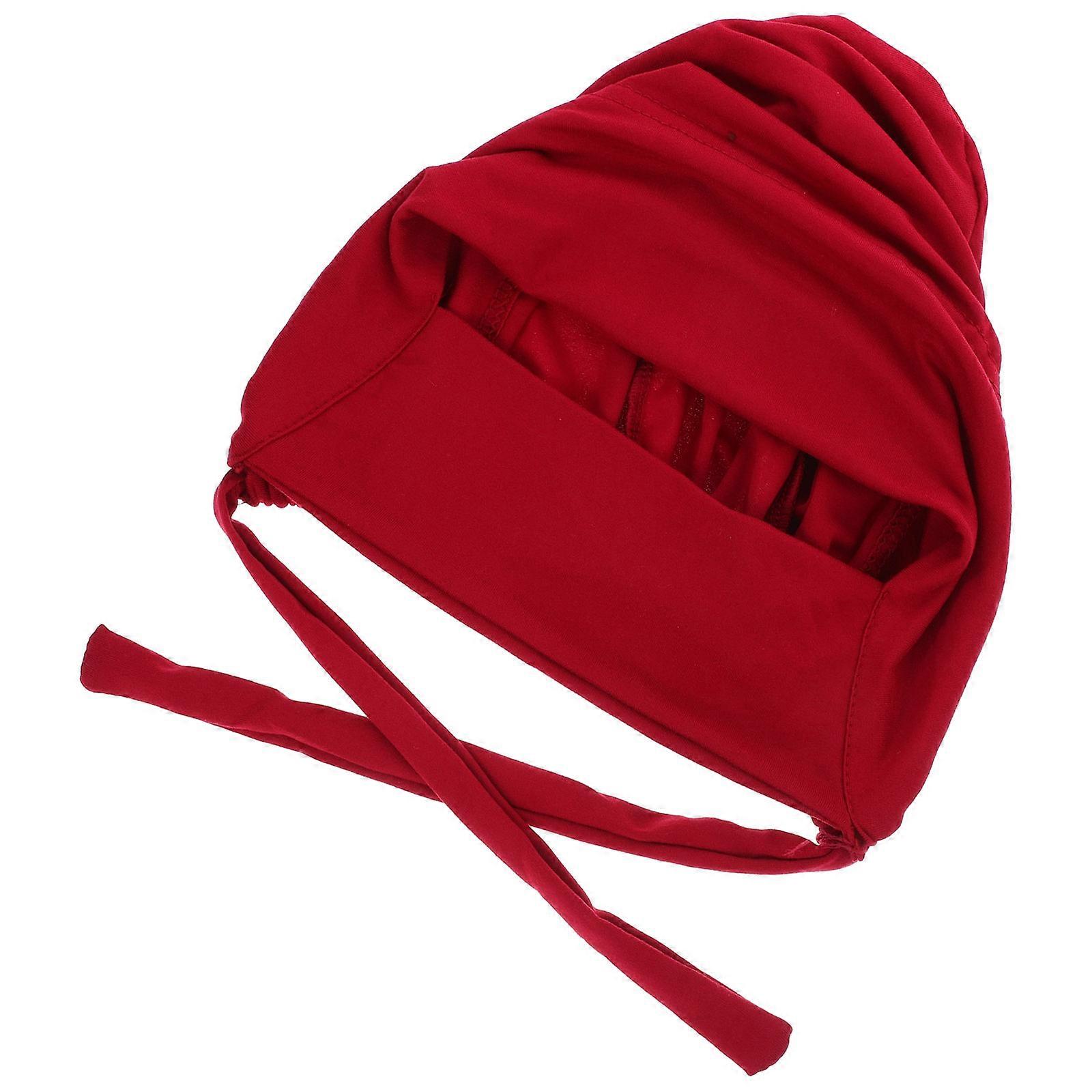 It sounds like you're describing a product listing for an **adjustable stretchy turban hat for women**, possibly intended for use as a **hijab cap**,