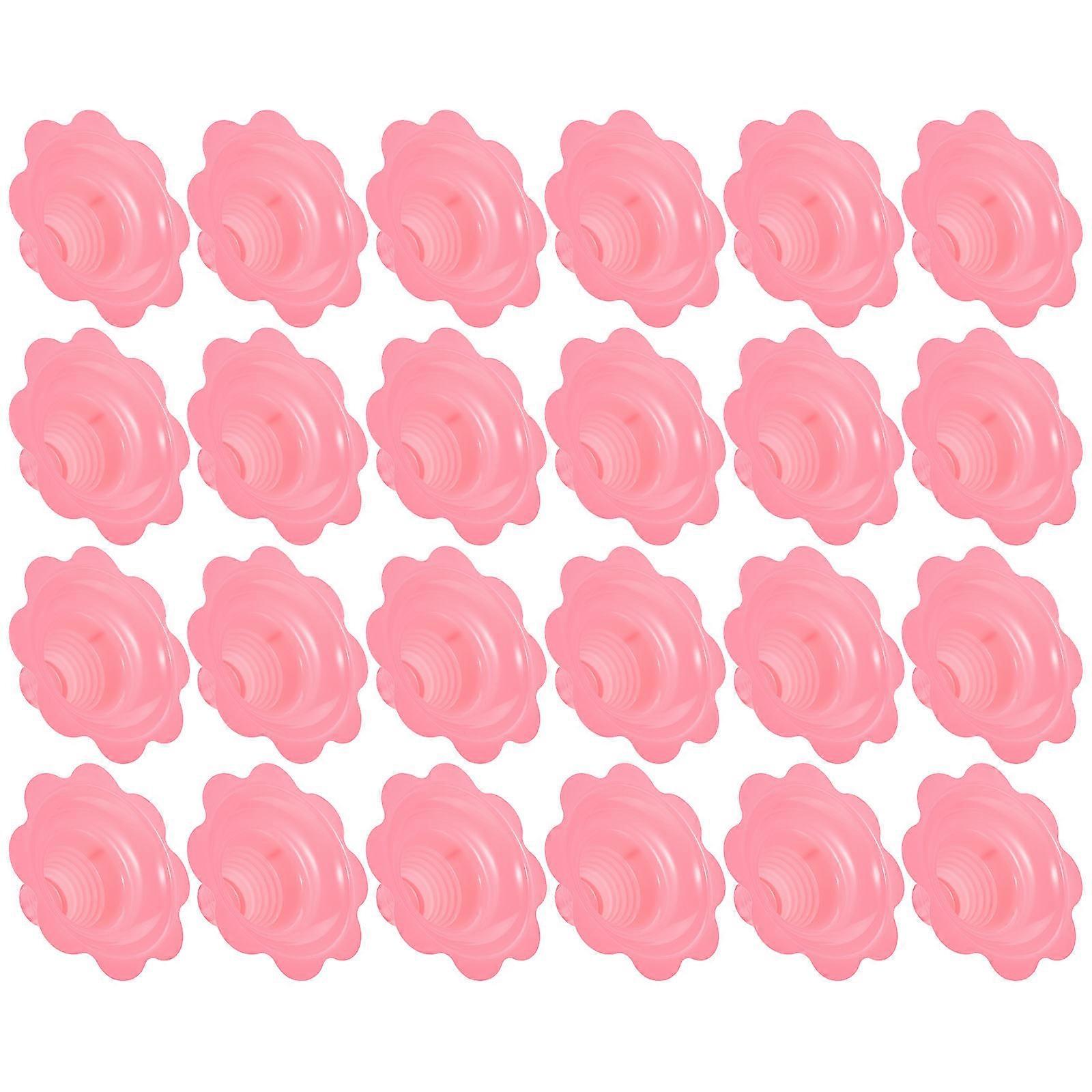 Dondurma Külah Bardakları Tatlılar İçin Tek Kullanımlık Yoğurt Bardakları Pembe 50 Adet