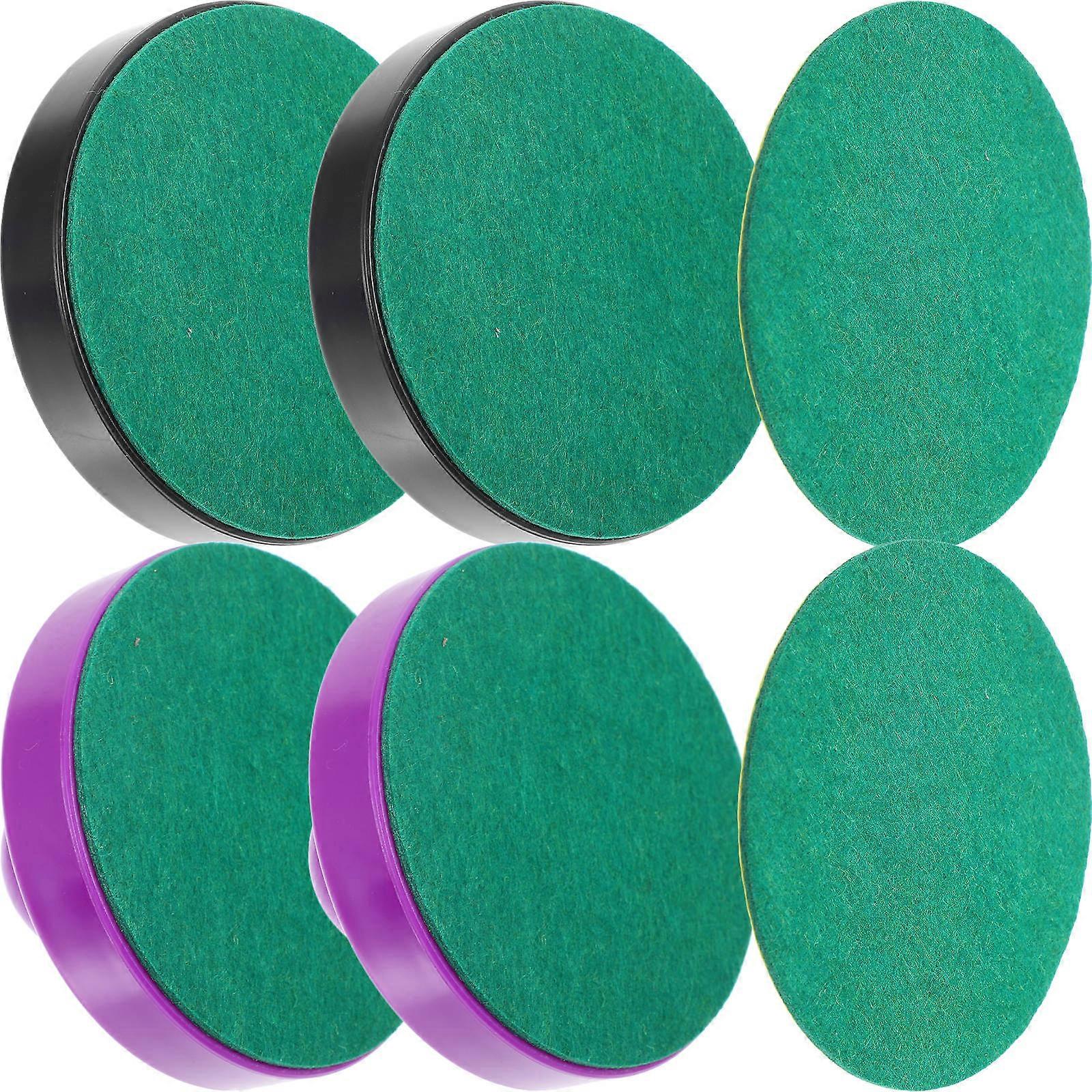 Ice Hockey Pusher Pucks Replacement Parts Table Hockey Equipment Lint For Carnivals Fairs Parties 8Pcs