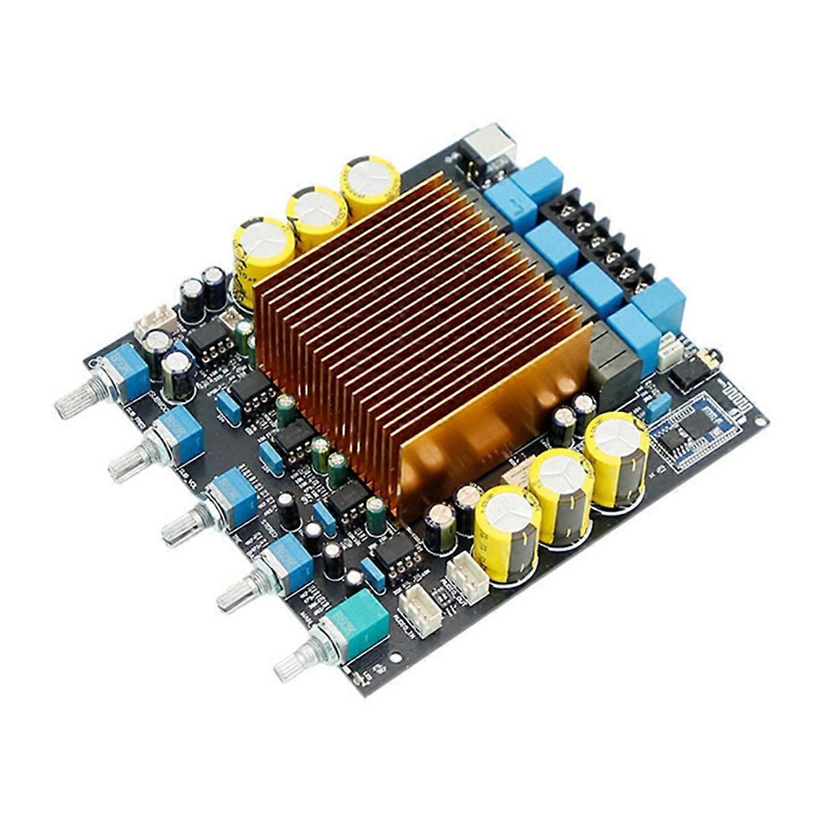 TPA3255 Amplifier Board HIFI 2.1 Channel QCC3084 Bluetooth 5.4 Power Amplifiers 150Wx2W+300W Amplificador