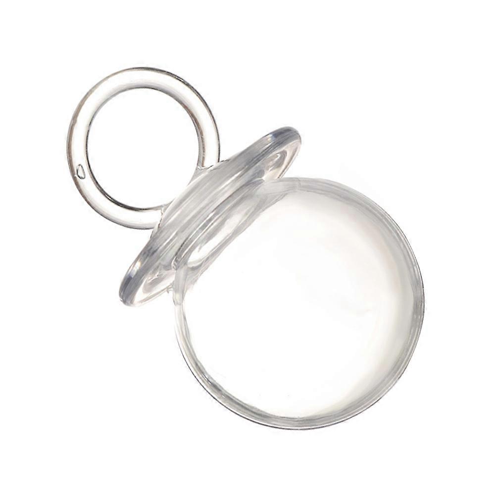 Candy Organizer Pacifier Case Transparent Plastic Decoration For Partying 24Set